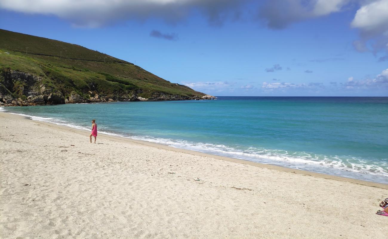 Photo of Praia de Seaia with white sand surface