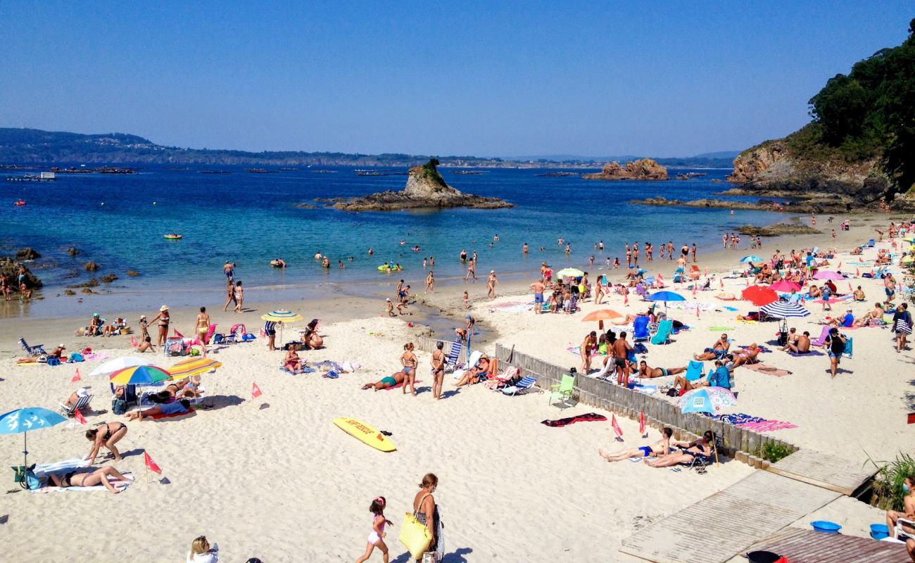 Photo of Praia de San Pedro with bright sand surface