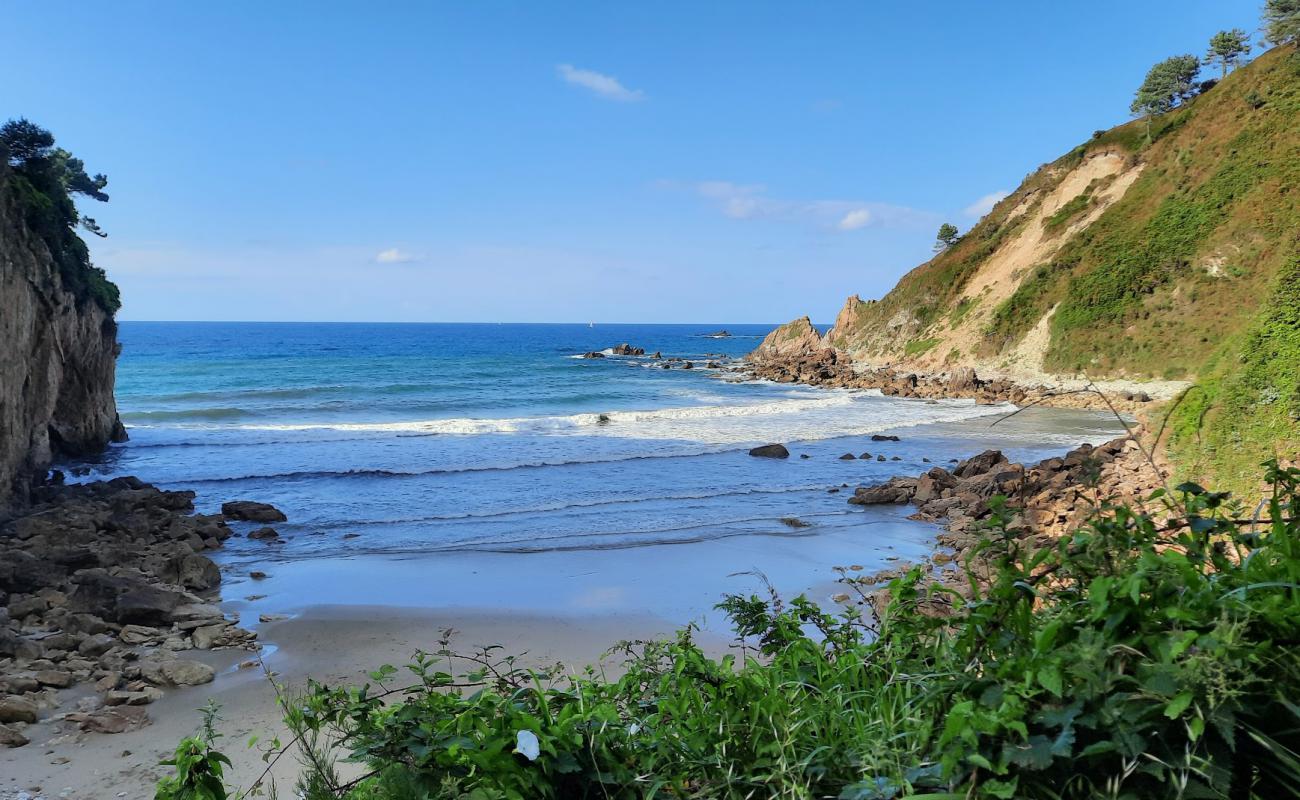 Photo of Playa Veneiro with bright sand surface