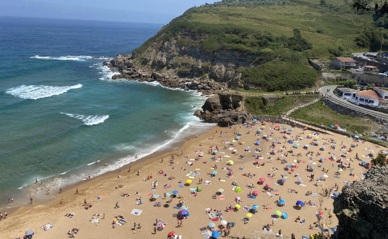 Photo of La Ñora Beach with bright fine sand surface