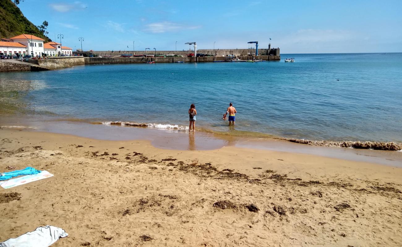 Photo of Tazones beach with bright sand surface