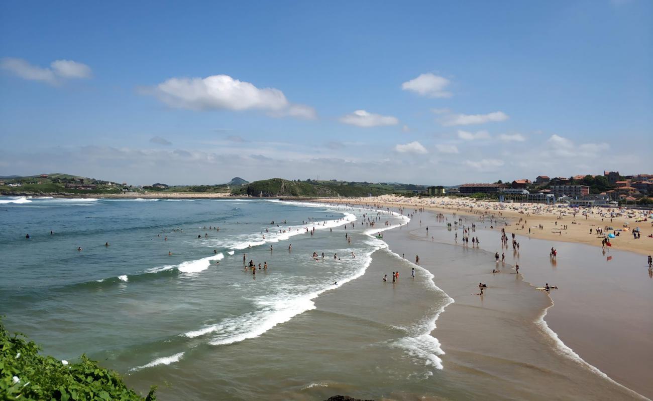 Photo of Playa de la Concha with bright fine sand surface