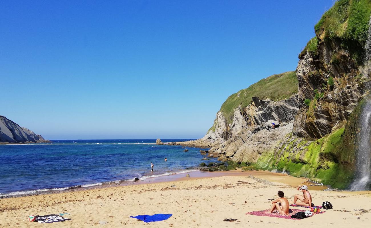 Photo of Playa de Covachos with bright sand surface