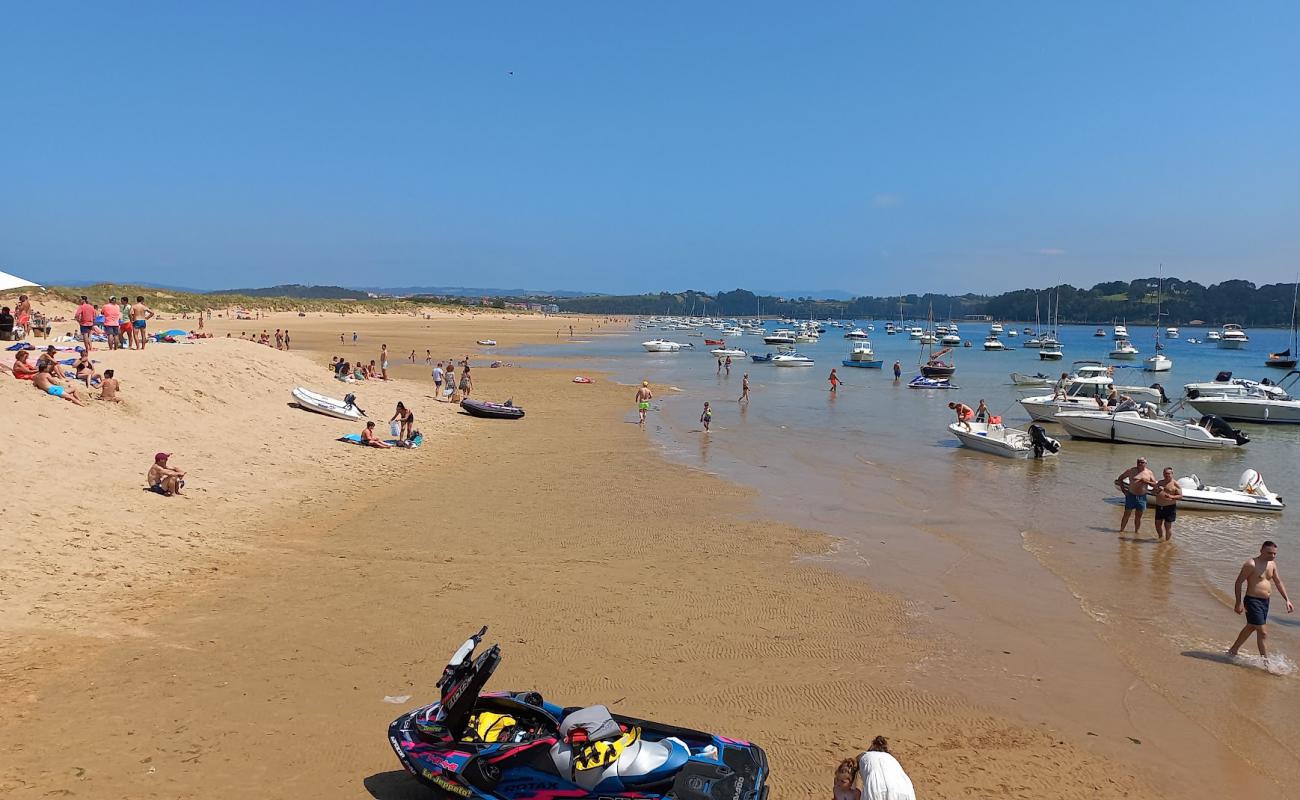 Photo of Playa del Puntal with bright sand surface