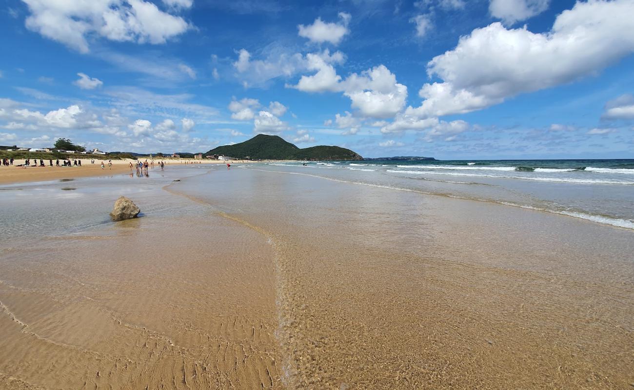 Photo of Berria Beach with bright fine sand surface