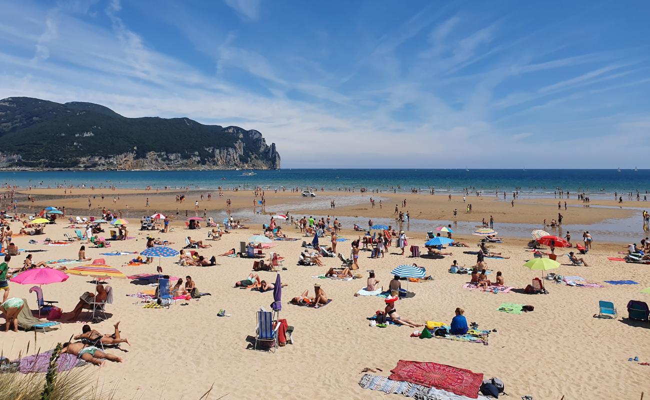 Photo of Laredo Beach with bright fine sand surface