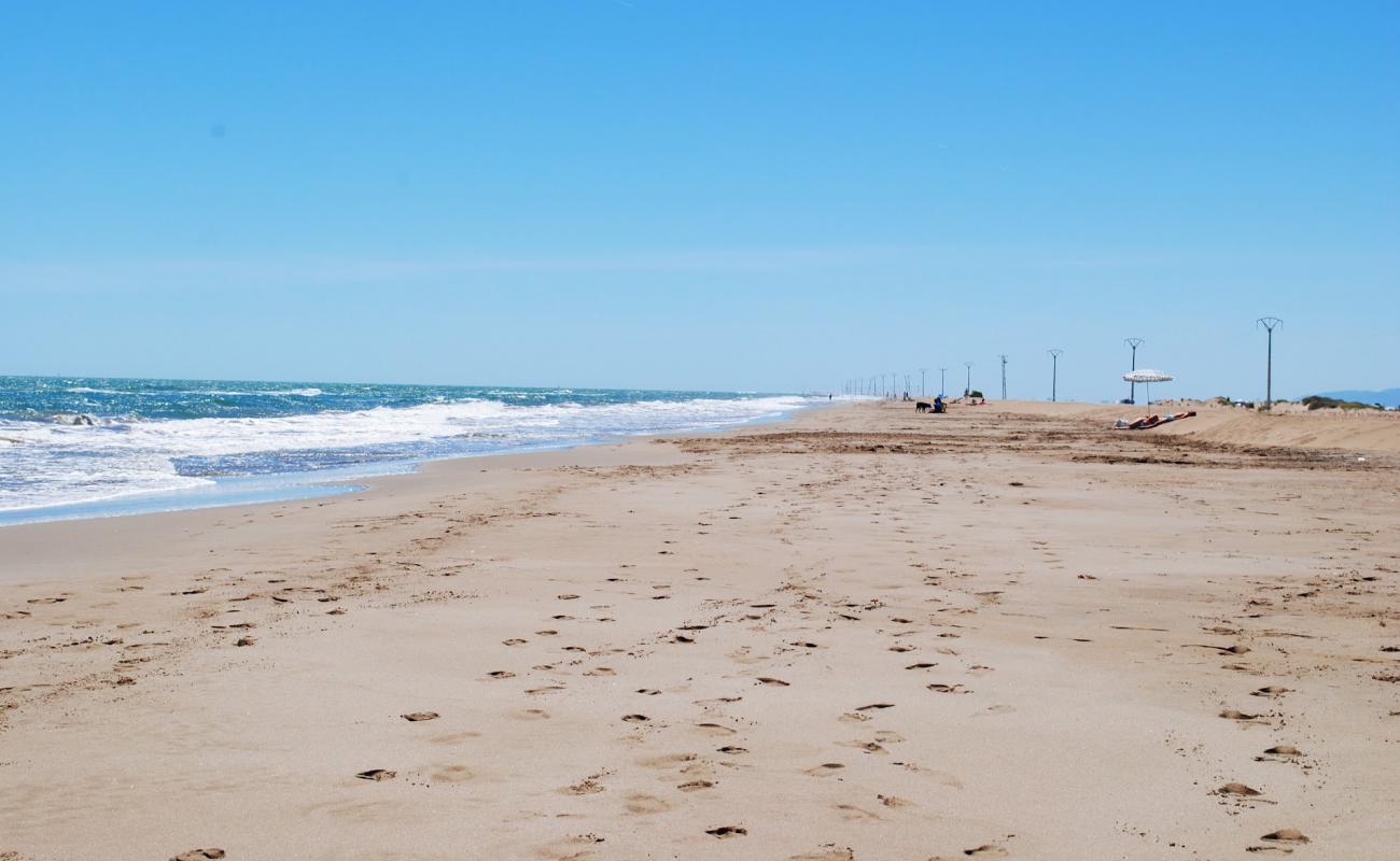 Photo of Trabucador Beach with bright sand surface