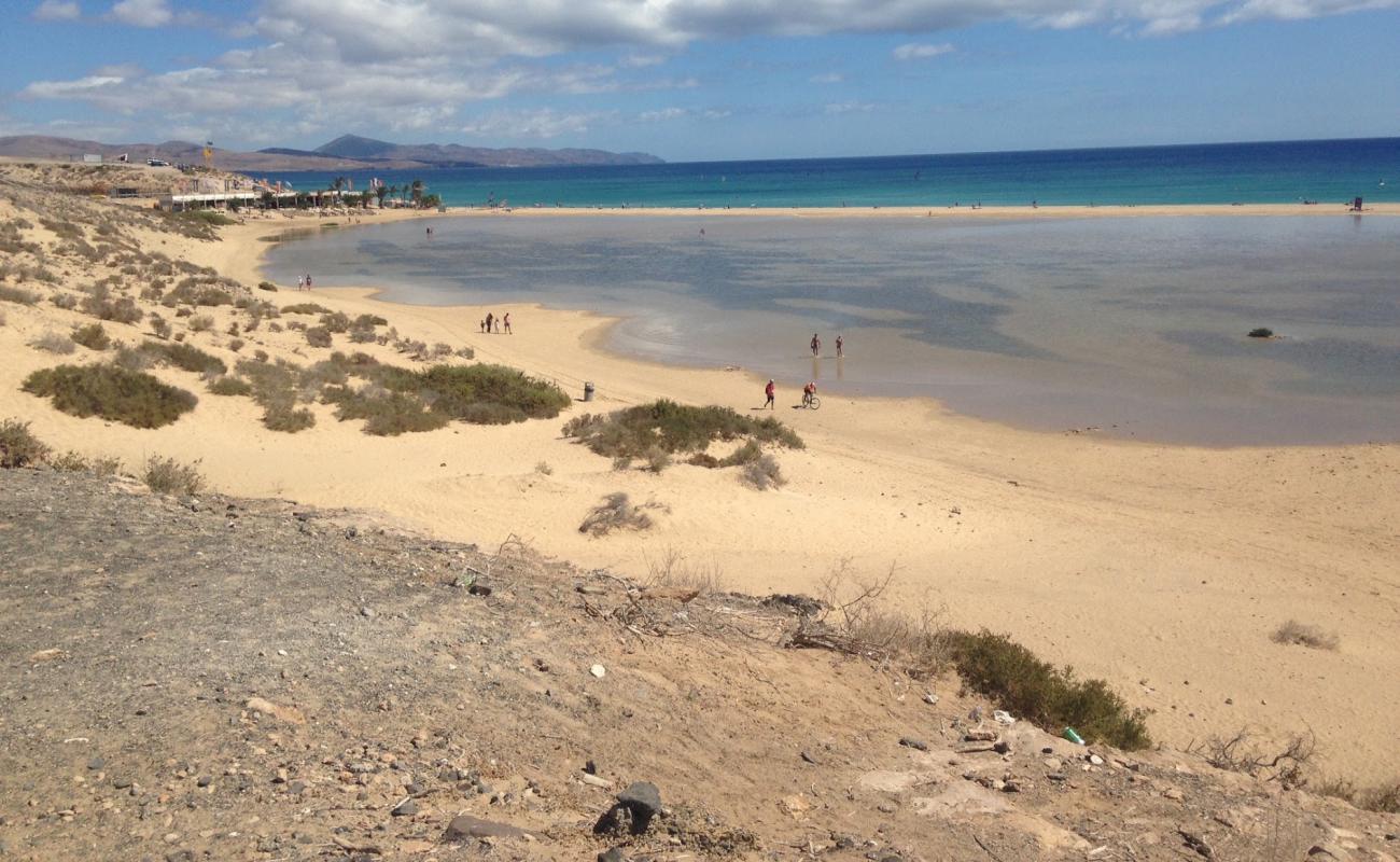 Photo of Playa Sotavento with bright sand surface