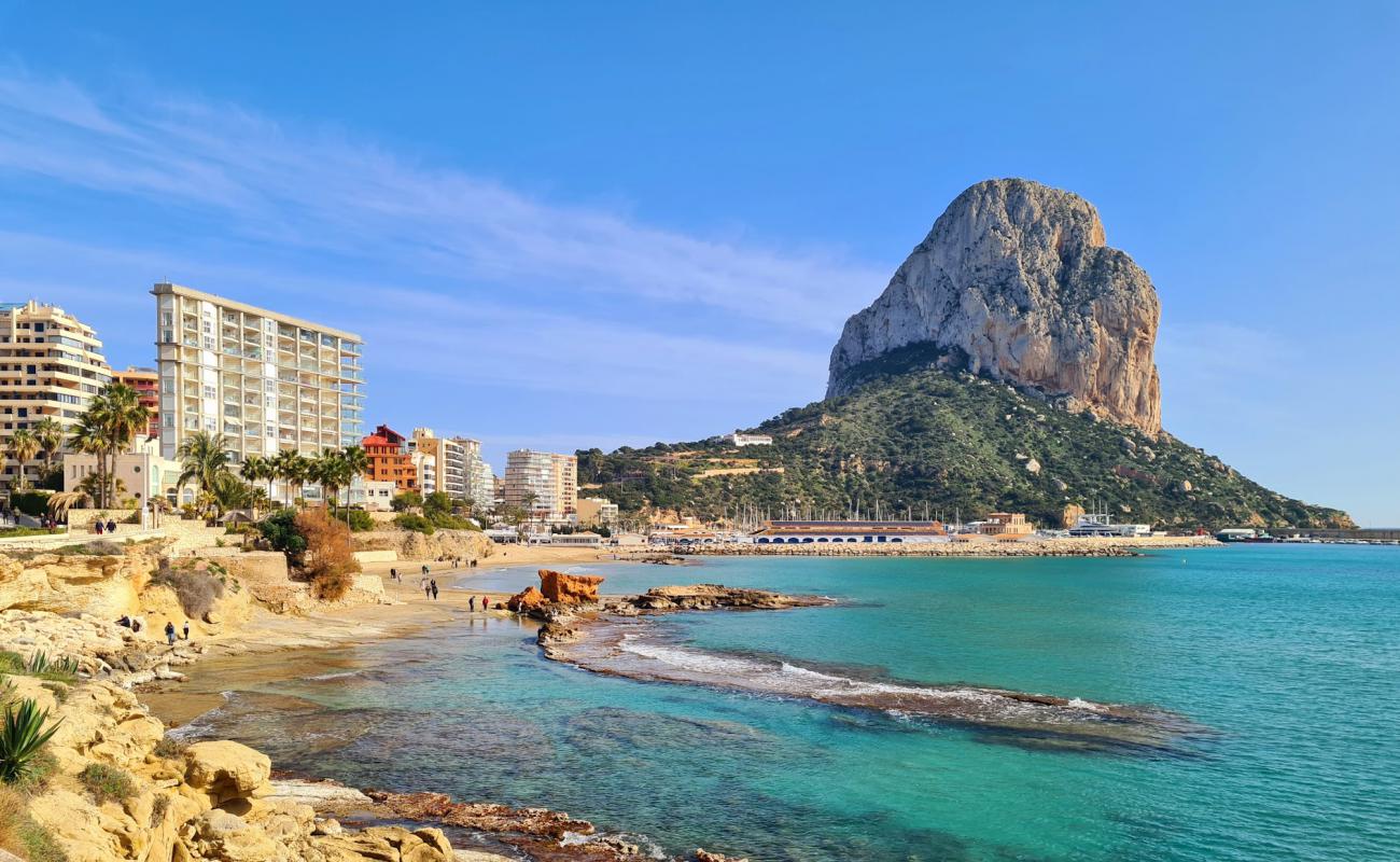 Photo of Playa Calpe with bright sand surface