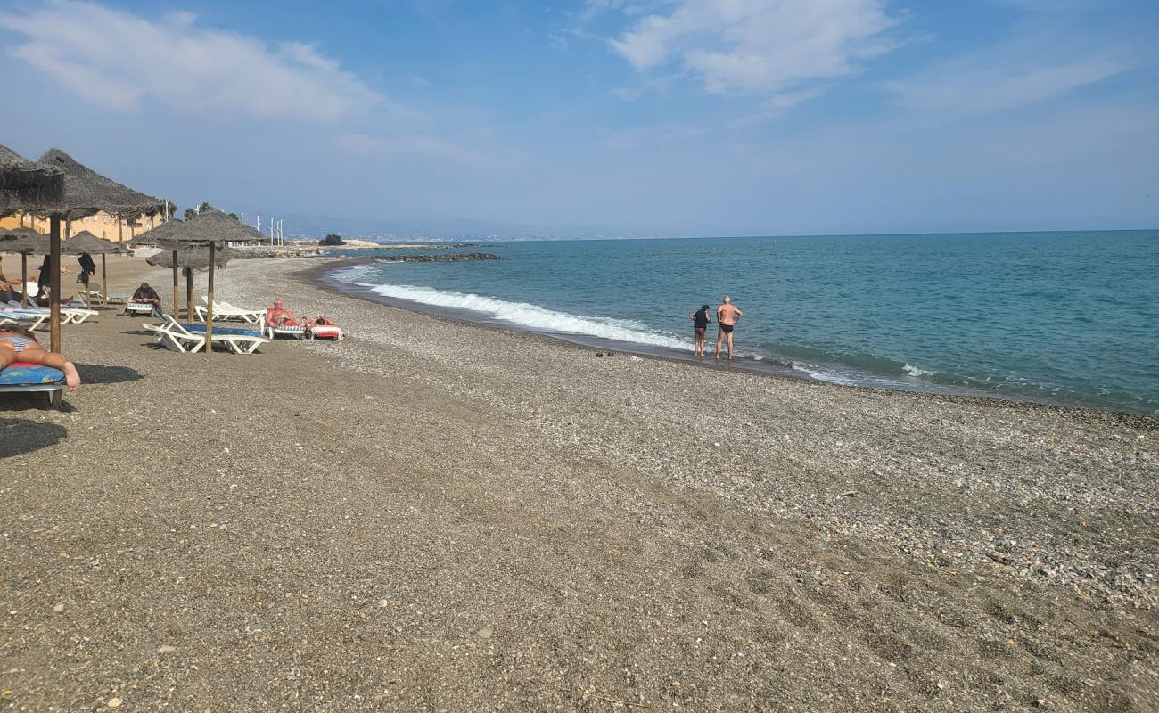 Photo of Guadalmar Beach with gray fine pebble surface