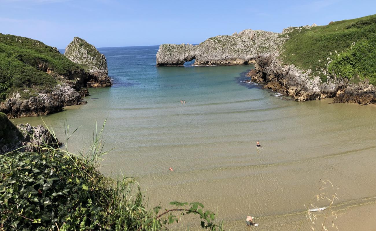 Photo of Prellezo Beach with bright fine sand surface