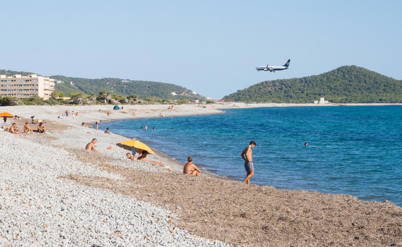 Photo of Platja des Codolar with light pebble surface