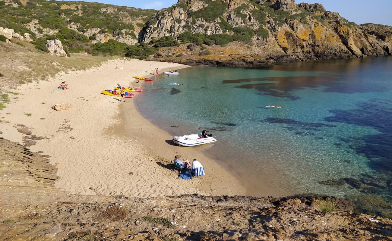 Photo of Playa Els Tamarells with bright sand surface