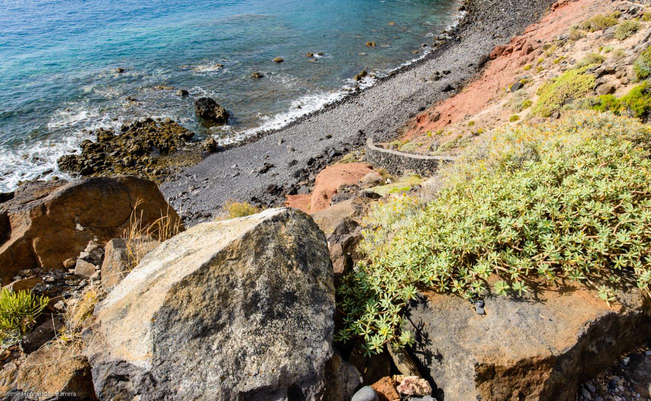 Photo of Playa del Cangrejo with rocks cover surface