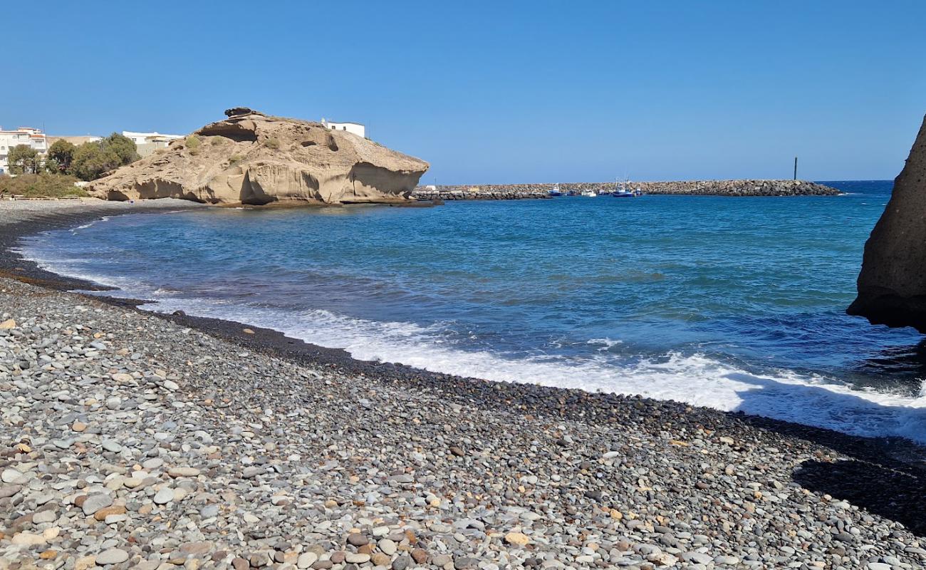 Photo of Playa de Coyado Hondo with gray pebble surface