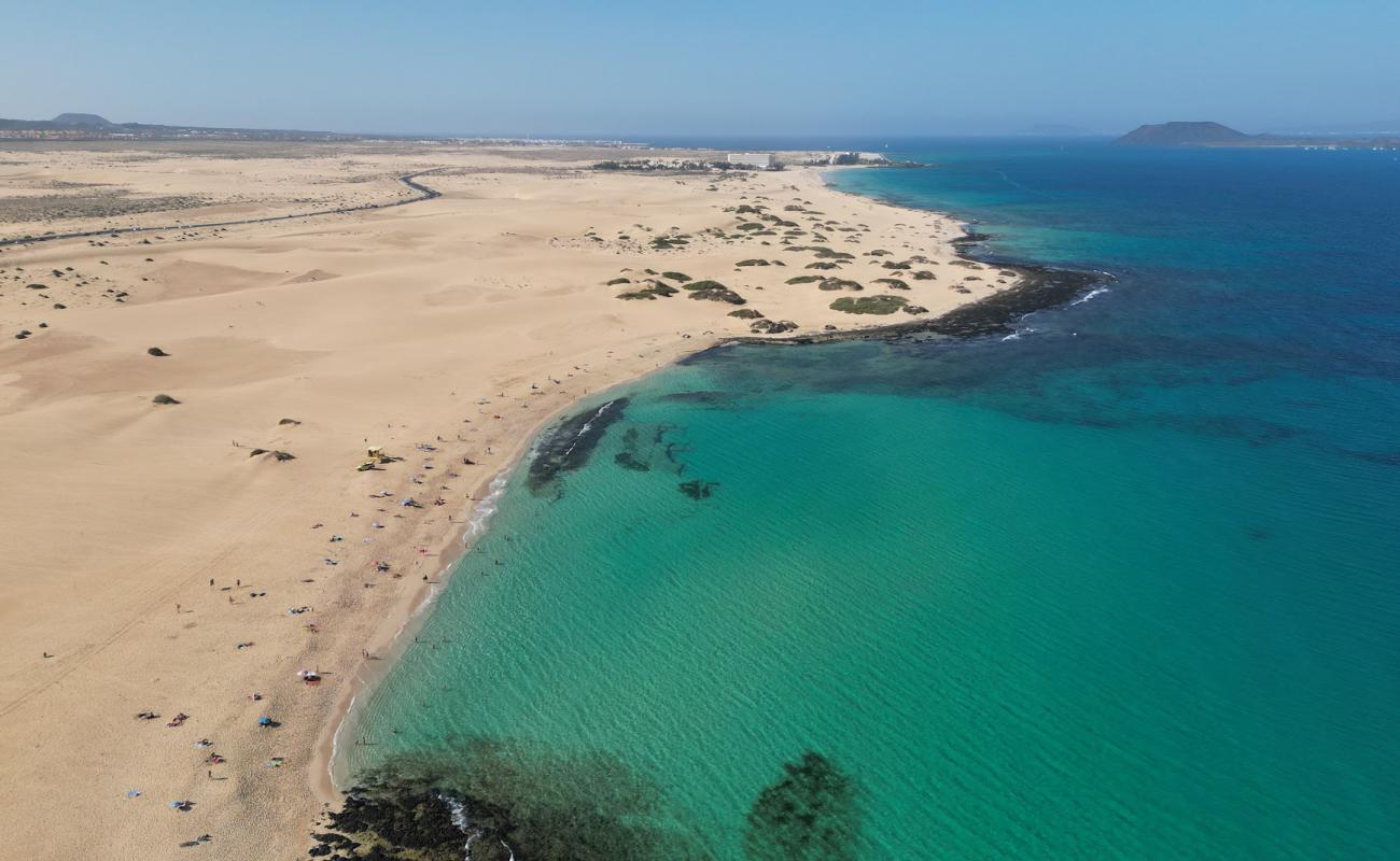 Photo of Playa del Dormidero with bright sand surface