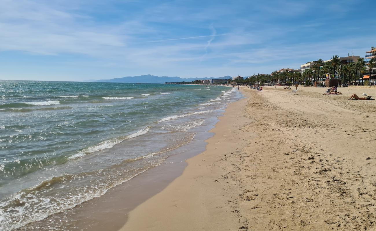 Photo of Platja de Ponent with bright sand surface