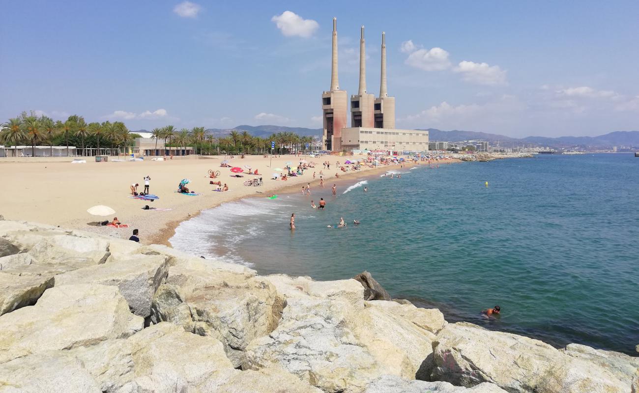 Photo of Platja del Litoral with bright sand surface