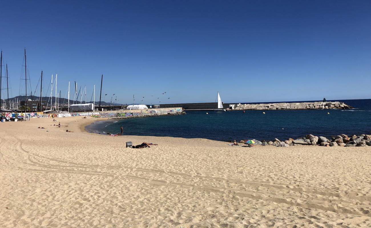 Photo of Platja de la Marina with bright sand surface