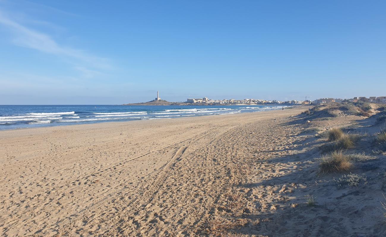 Photo of Playa de las Amoladeras with bright sand surface