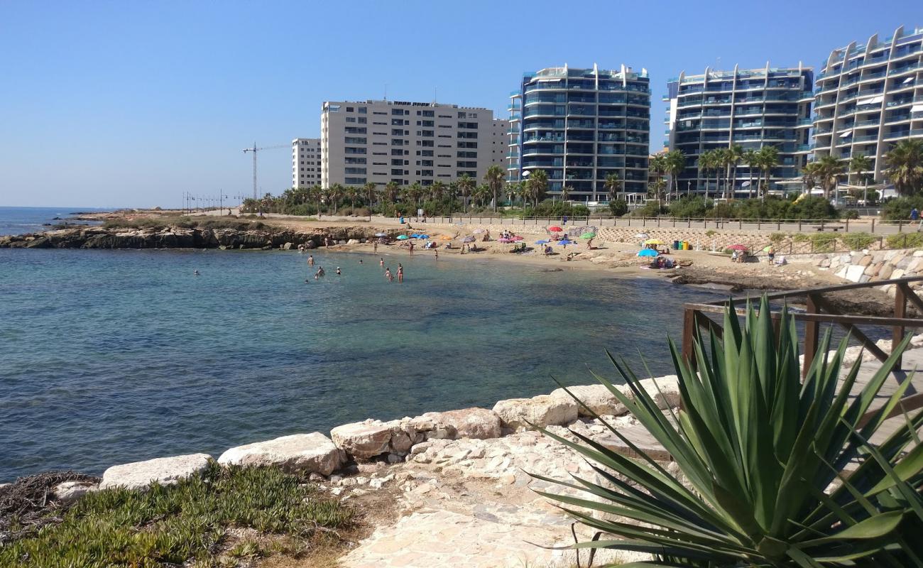 Photo of Cala Piteras with bright sand surface