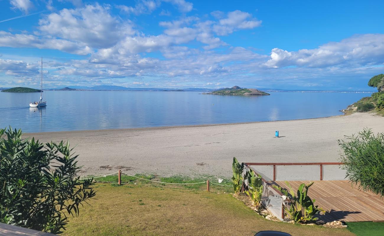 Photo of Playa del Ciervo with gray sand surface