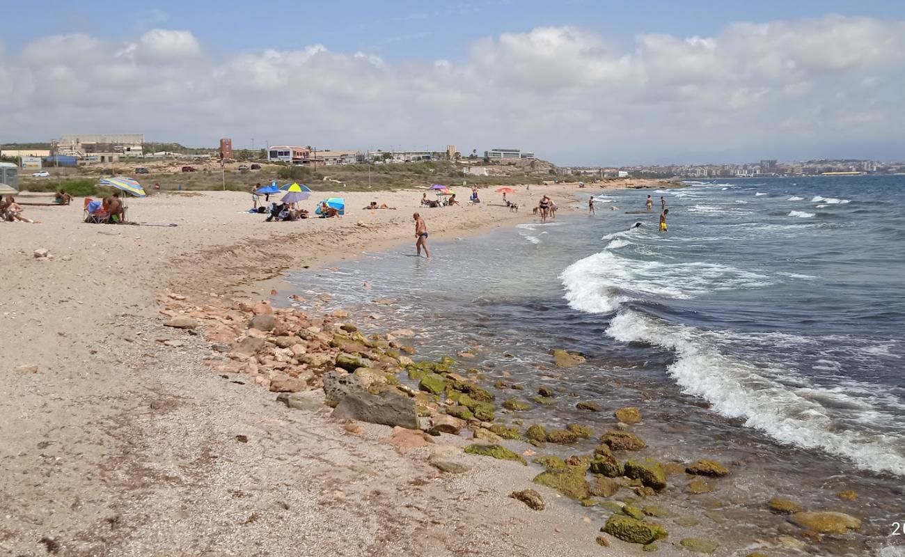 Photo of Playa de Agua Amarga with bright sand surface