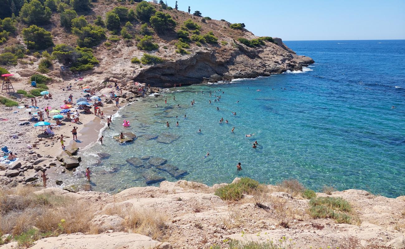 Photo of Cala Almadraba with bright sand surface