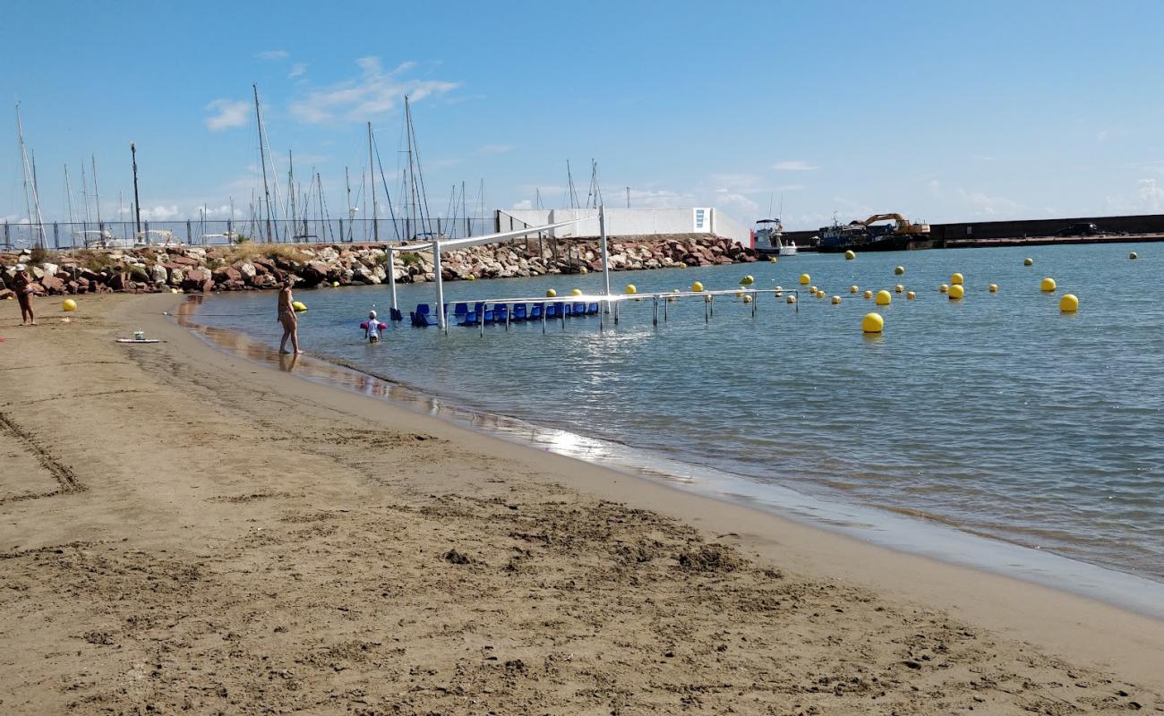 Photo of Playa Pobla Marina with bright sand surface