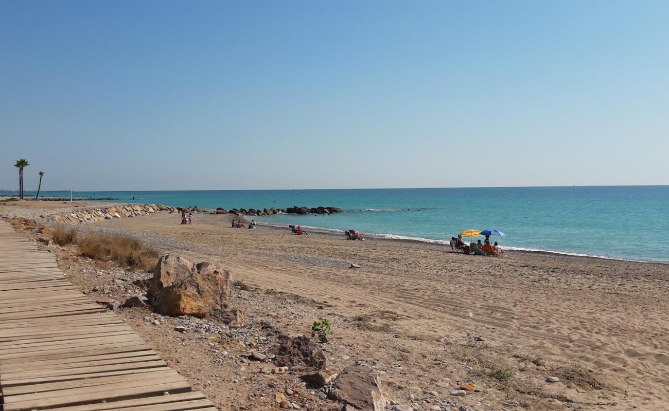 Photo of Playa de Nules with gray pebble surface