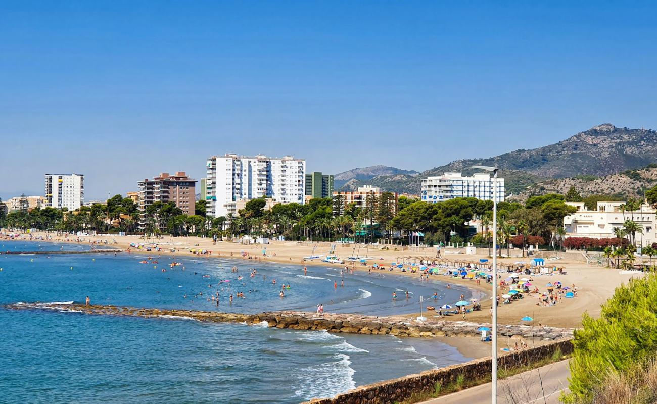 Photo of Platja Voramar with bright sand surface