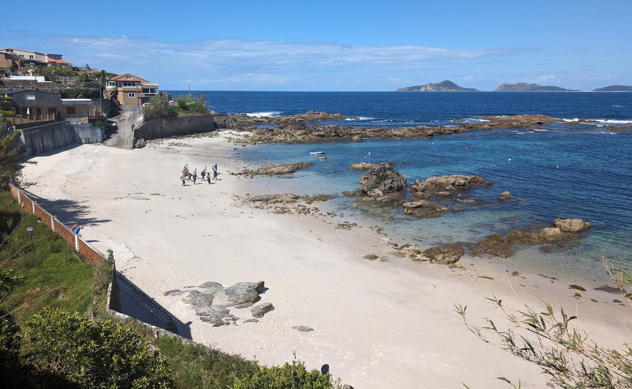 Photo of Praia do Portino with bright sand surface