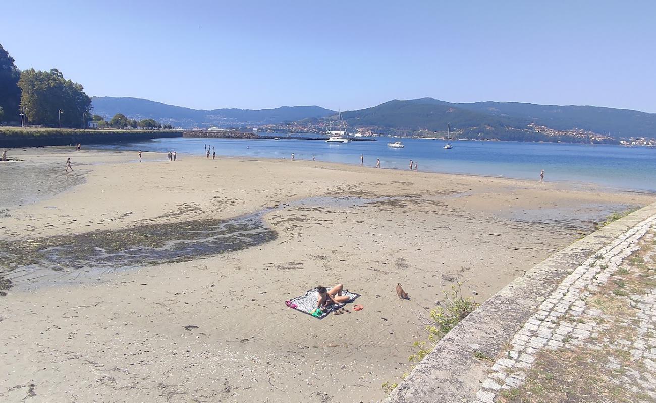 Photo of Praia de Rios de Fora with bright sand surface