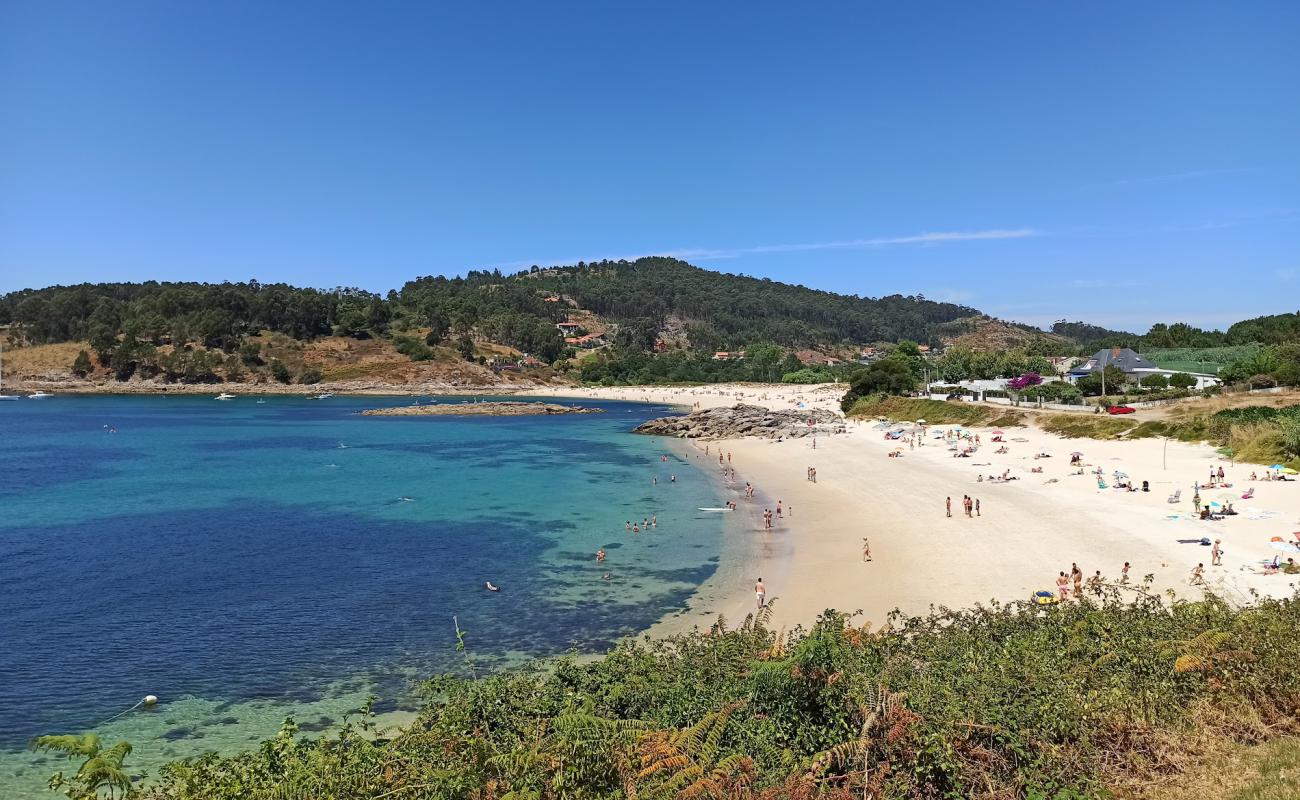 Photo of Playa de Santa Marta with bright sand surface