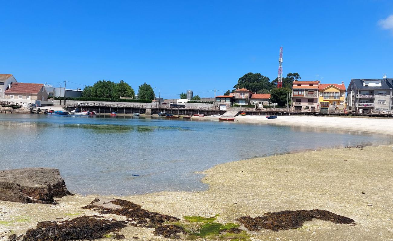 Photo of Playa Porto Meloxo with bright sand surface