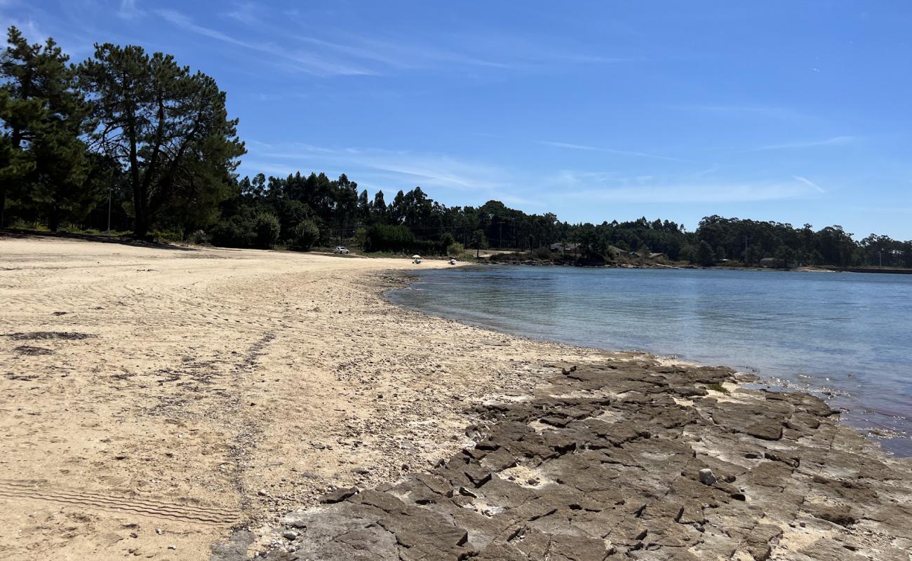 Photo of Playa de As Patinas with bright sand surface