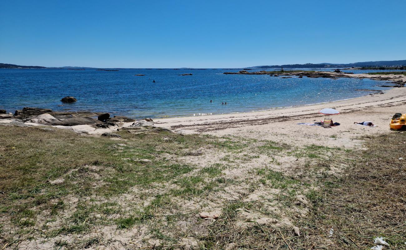 Photo of Praia de Pineiron with bright sand surface