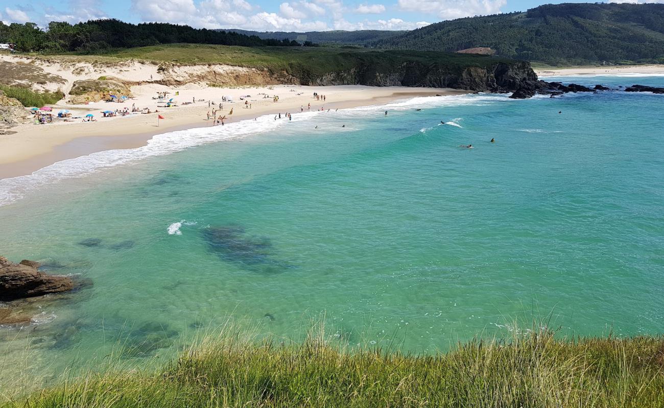 Photo of Praia da Fragata with bright sand surface