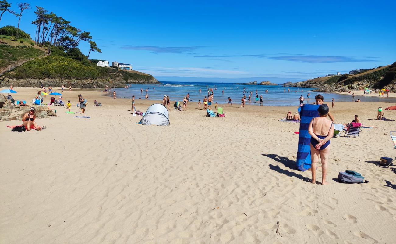 Photo of Playa Aguileiro with bright sand surface