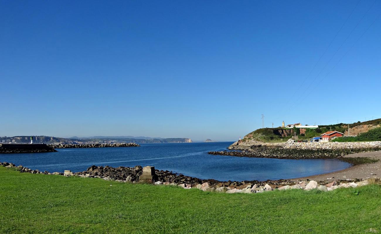 Photo of Playa del Aranon with gray pebble surface