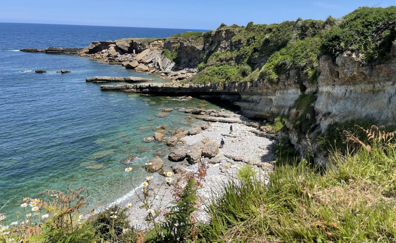 Photo of Playa Cristal O Bigaral with rocks cover surface