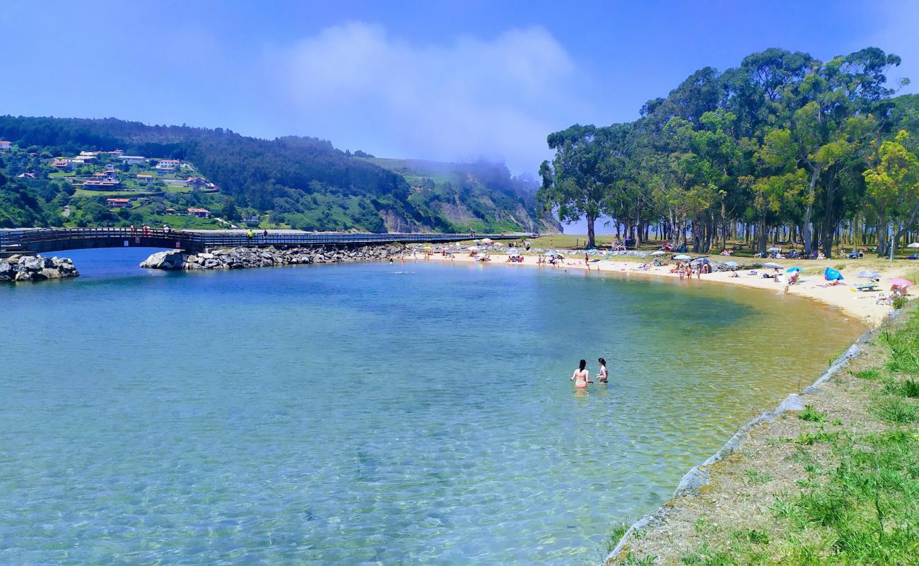 Photo of Playa del Puntal with bright sand surface