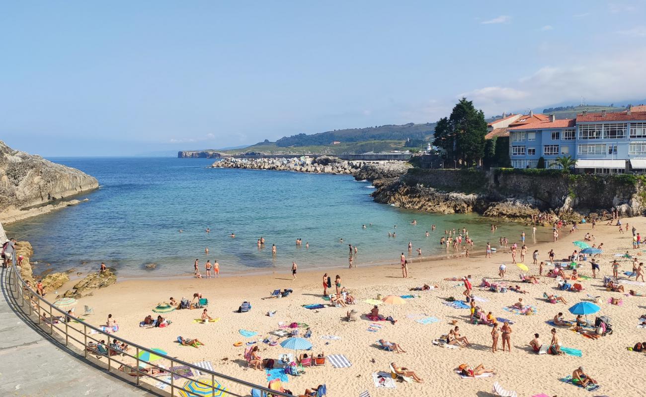 Photo of Playa de El Escanu with bright sand surface