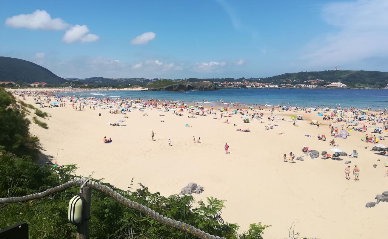 Photo of Playa Cuarezo with bright sand surface