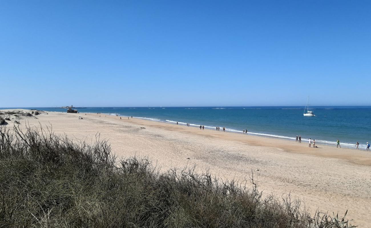 Photo of Playa del Castillo with bright sand surface