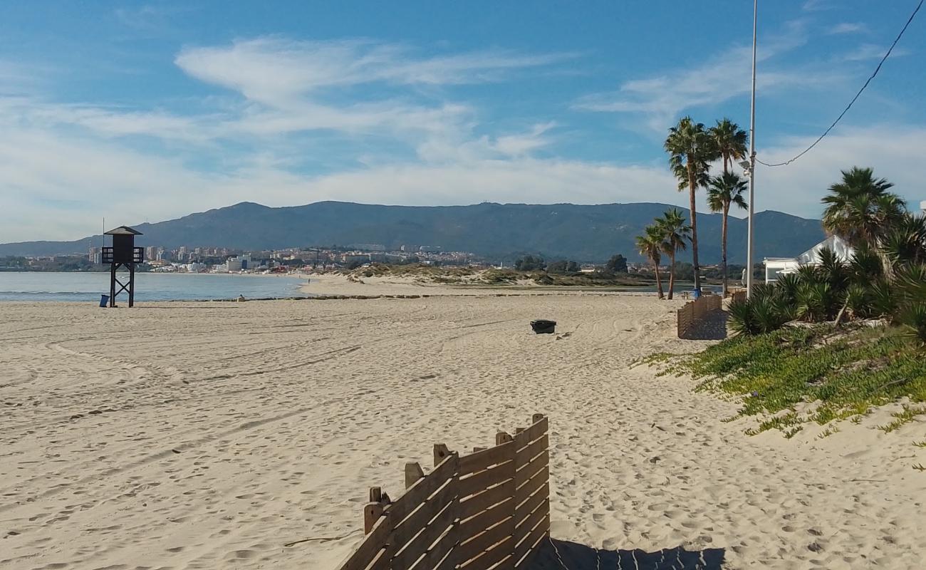 Photo of Playa De Palmones with bright sand surface