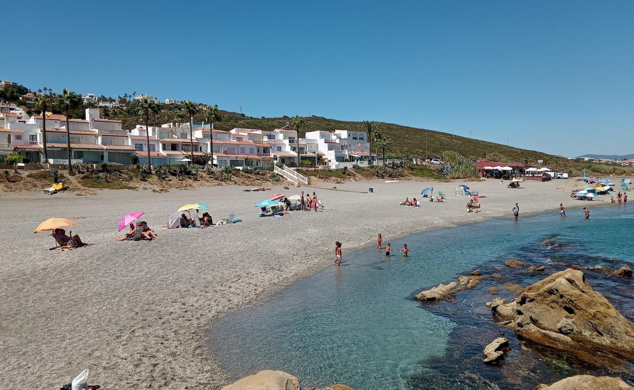 Photo of Playa de Tubalita with gray fine pebble surface