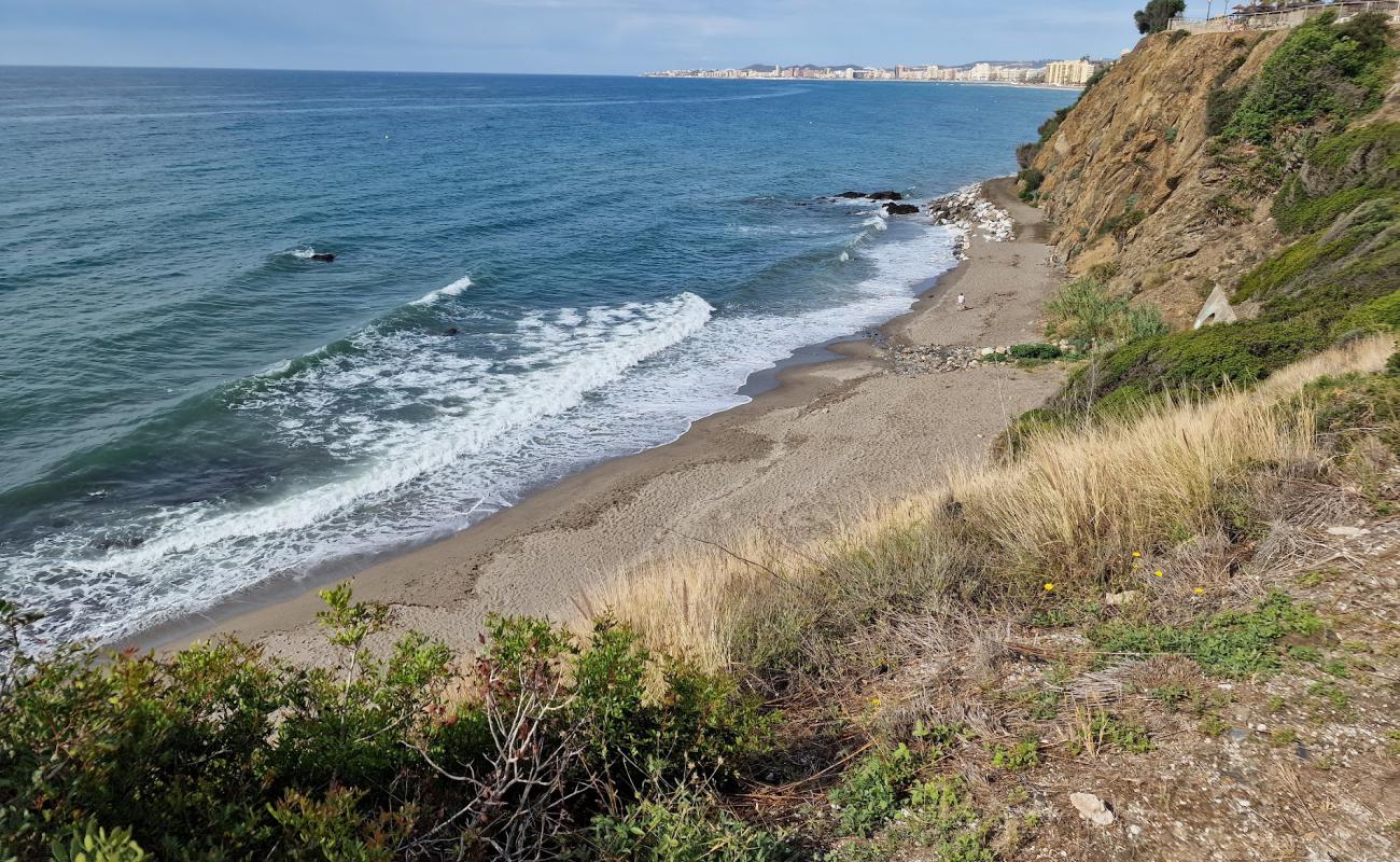 Photo of Playa de Tajo de la Soga with gray sand surface