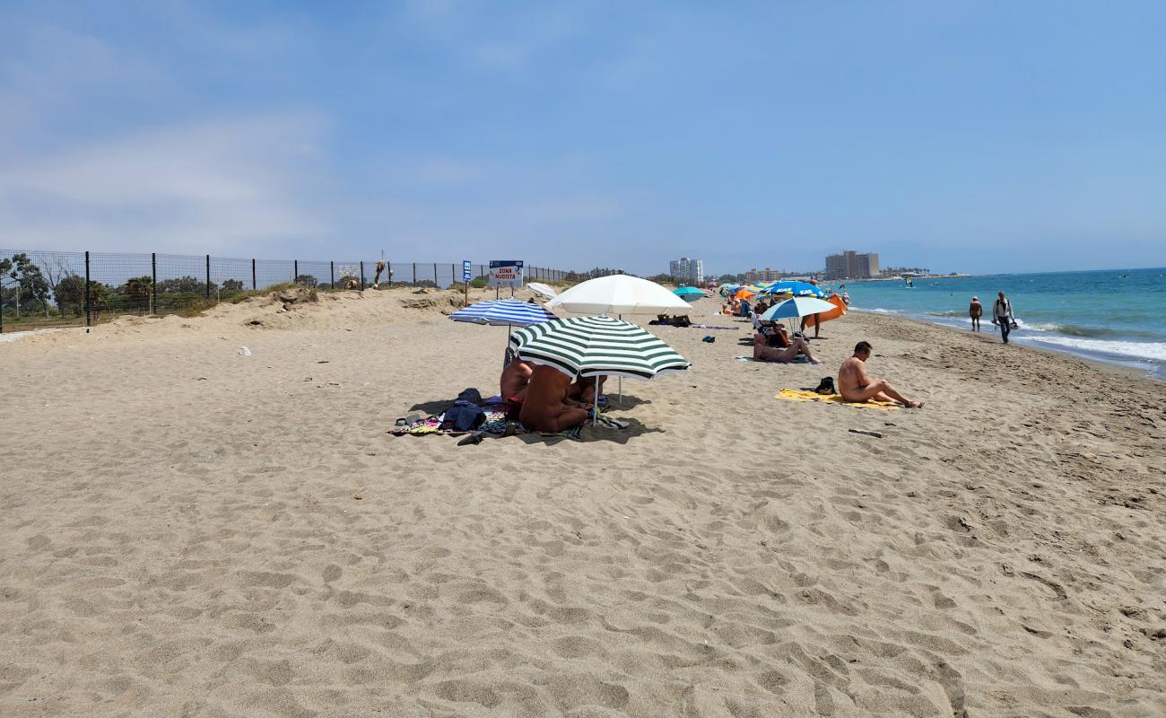 Photo of Playa nudista Guadalmar with gray sand surface