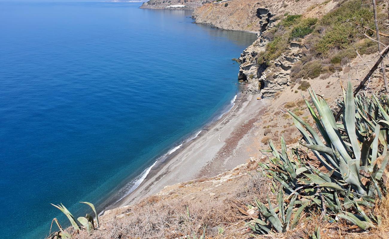 Photo of Playa El Ruso with gray fine pebble surface